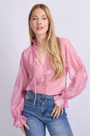 Lyra blouse Dusty Mauve 829