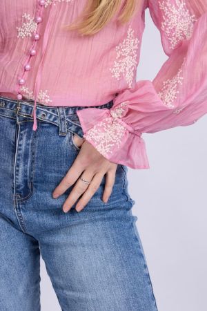 Lyra blouse Dusty Mauve 829